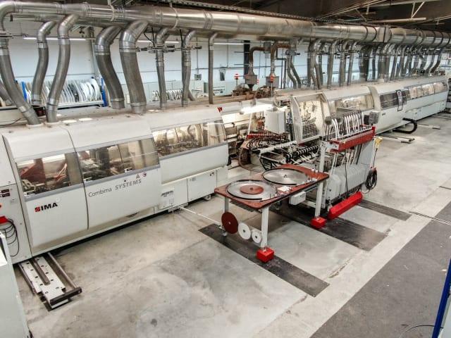 Squaring/Edgebanding Line IMA + MEINERT COMBIMA-SYSTEM/II 1950-A