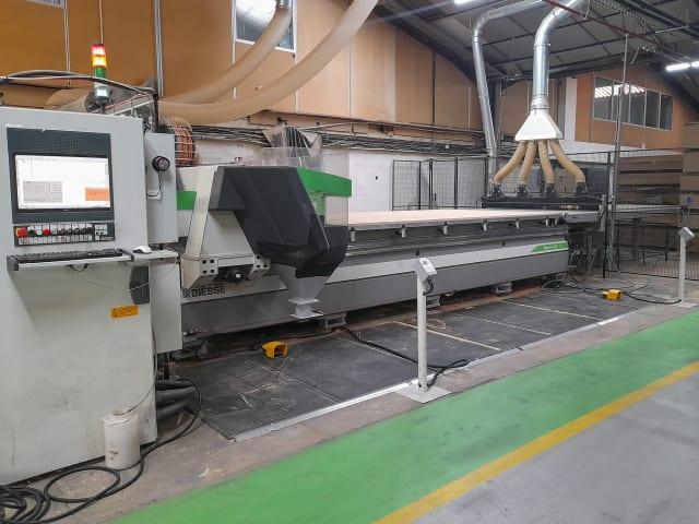 CNC Machine Center with NESTING Table BIESSE ROVER G 714
