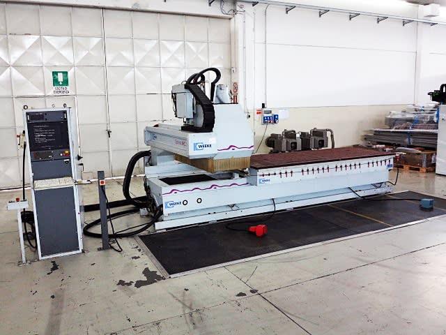 CNC Machine Center with NESTING Table WEEKE OPTIMAT BHC 550