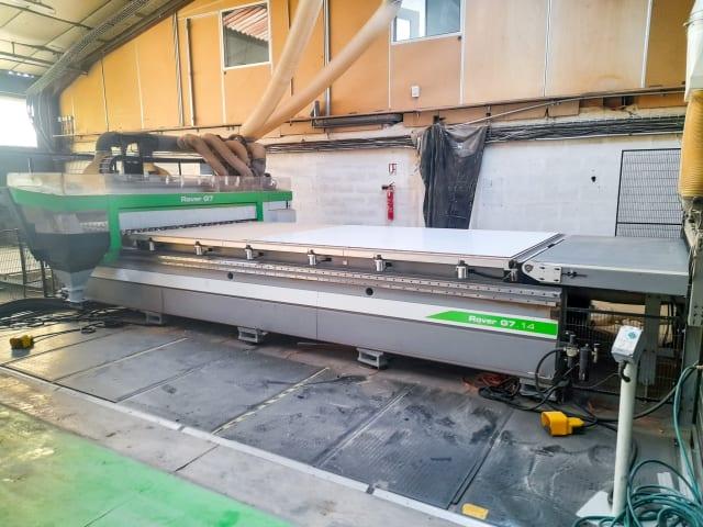 CNC Machine Centres With Flat Tables BIESSE ROVER G 714