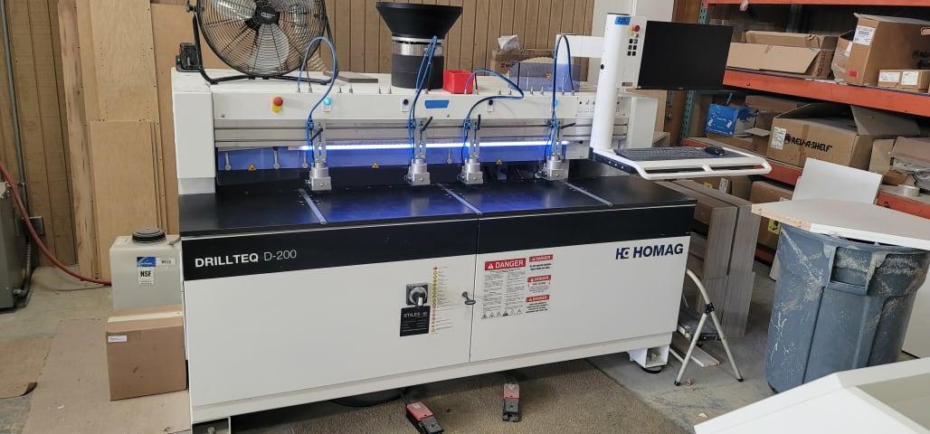 Automatic Drilling and Doweling Machine HOMAG DRILLTEQ D200/050 12