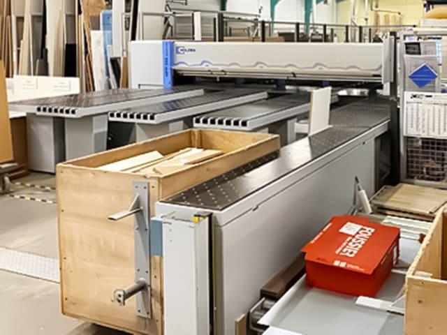 Beam panel saws with automatic warehouse HOLZMA HPP 380/43/43 + TLF