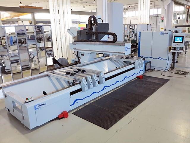 CNC Machine Centers For Routing, Drilling And Edgebanding. HOMAG BAZ 211/40/K